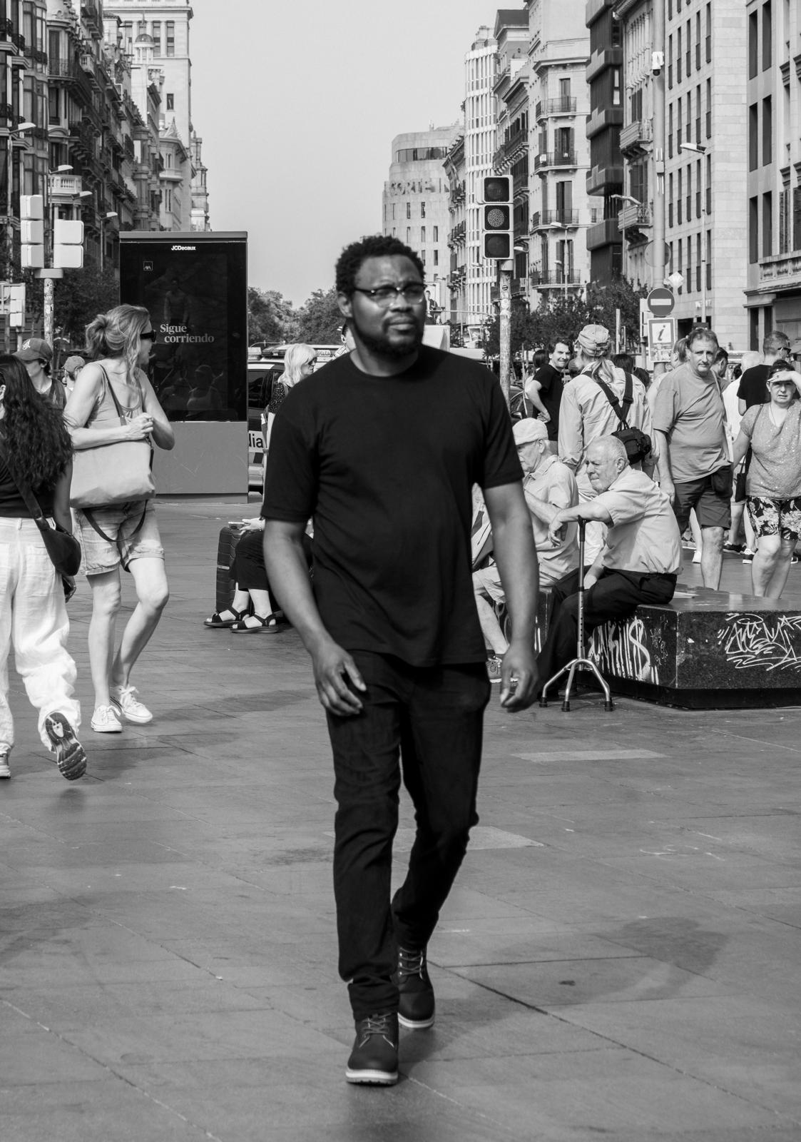 Sound Dj Don in the streets of barcelona