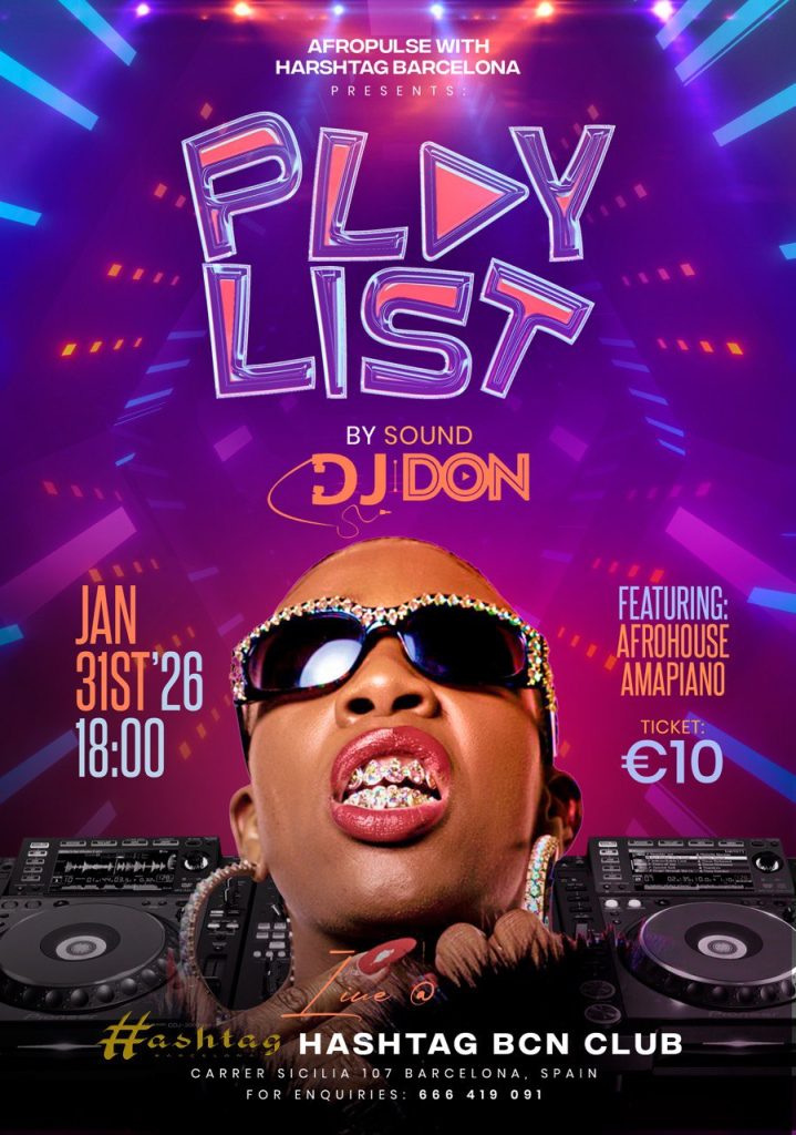 Playlist flyer January 2026
